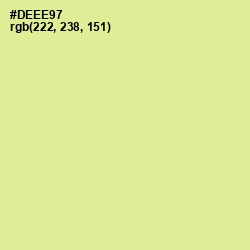 #DEEE97 - Primrose Color Image