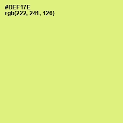 #DEF17E - Sulu Color Image