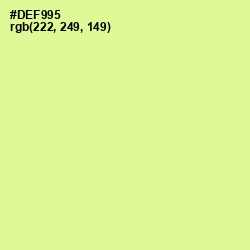 #DEF995 - Mindaro Color Image