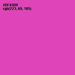 #DF45B9 - Brilliant Rose Color Image