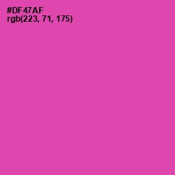 #DF47AF - Brilliant Rose Color Image