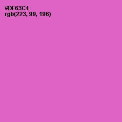 #DF63C4 - Orchid Color Image