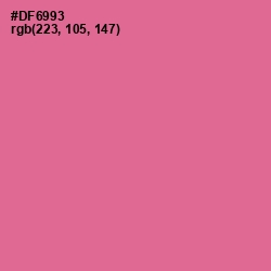 #DF6993 - Charm Color Image