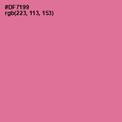 #DF7199 - Charm Color Image