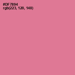 #DF7894 - Charm Color Image