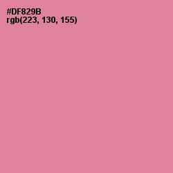 #DF829B - Puce Color Image