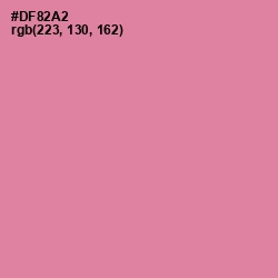 #DF82A2 - Can Can Color Image