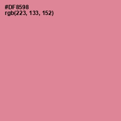 #DF8598 - Petite Orchid Color Image
