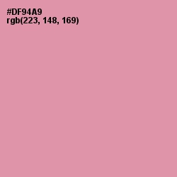 #DF94A9 - Can Can Color Image