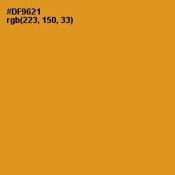 #DF9621 - Nugget Color Image