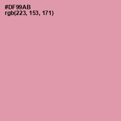 #DF99AB - Careys Pink Color Image