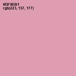 #DF9DB1 - Careys Pink Color Image