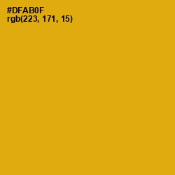 #DFAB0F - Galliano Color Image