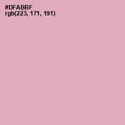 #DFABBF - Blossom Color Image