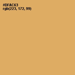 #DFAC63 - Apache Color Image