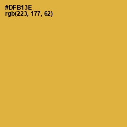 #DFB13E - Old Gold Color Image