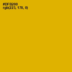 #DFB200 - Galliano Color Image