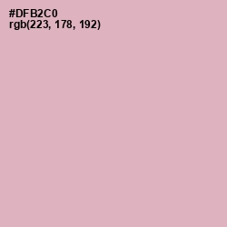 #DFB2C0 - Thistle Color Image