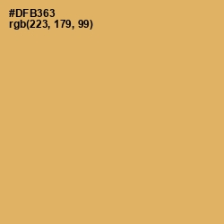 #DFB363 - Apache Color Image
