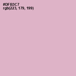 #DFB3C7 - Thistle Color Image