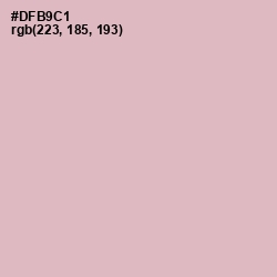 #DFB9C1 - Thistle Color Image