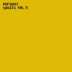 #DFBA07 - Galliano Color Image