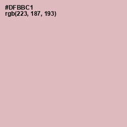 #DFBBC1 - Thistle Color Image