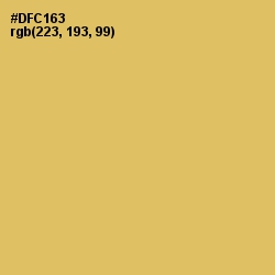 #DFC163 - Tacha Color Image