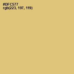 #DFC577 - Chenin Color Image