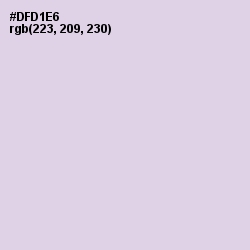 #DFD1E6 - Geyser Color Image