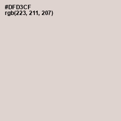 #DFD3CF - Timberwolf Color Image