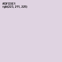 #DFD3E1 - Geyser Color Image