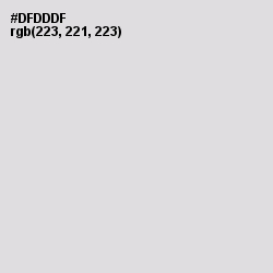 #DFDDDF - Alto Color Image