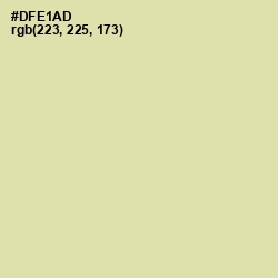 #DFE1AD - Caper Color Image