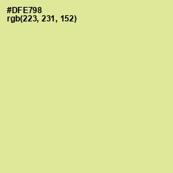 #DFE798 - Primrose Color Image
