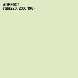 #DFE9C4 - Beryl Green Color Image