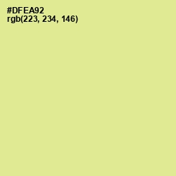 #DFEA92 - Primrose Color Image