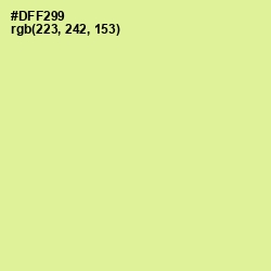#DFF299 - Primrose Color Image