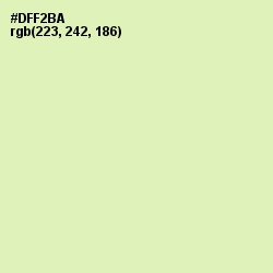 #DFF2BA - Gossip Color Image