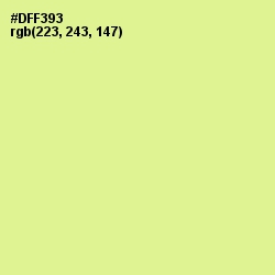 #DFF393 - Mindaro Color Image