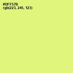 #DFF57B - Sulu Color Image