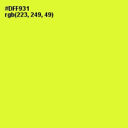 #DFF931 - Pear Color Image