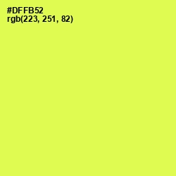 #DFFB52 - Starship Color Image