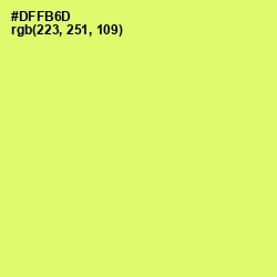 #DFFB6D - Sulu Color Image