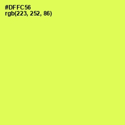 #DFFC56 - Canary Color Image