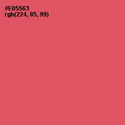 #E05563 - Mandy Color Image
