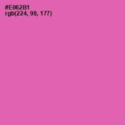 #E062B1 - Hot Pink Color Image