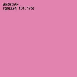 #E083AF - Carissma Color Image