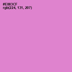 #E083CF - Shocking Color Image