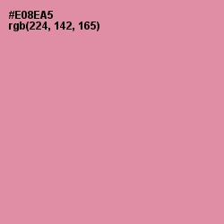 #E08EA5 - Carissma Color Image